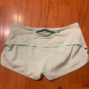 SOLD. Lululemon Speed Shorts.